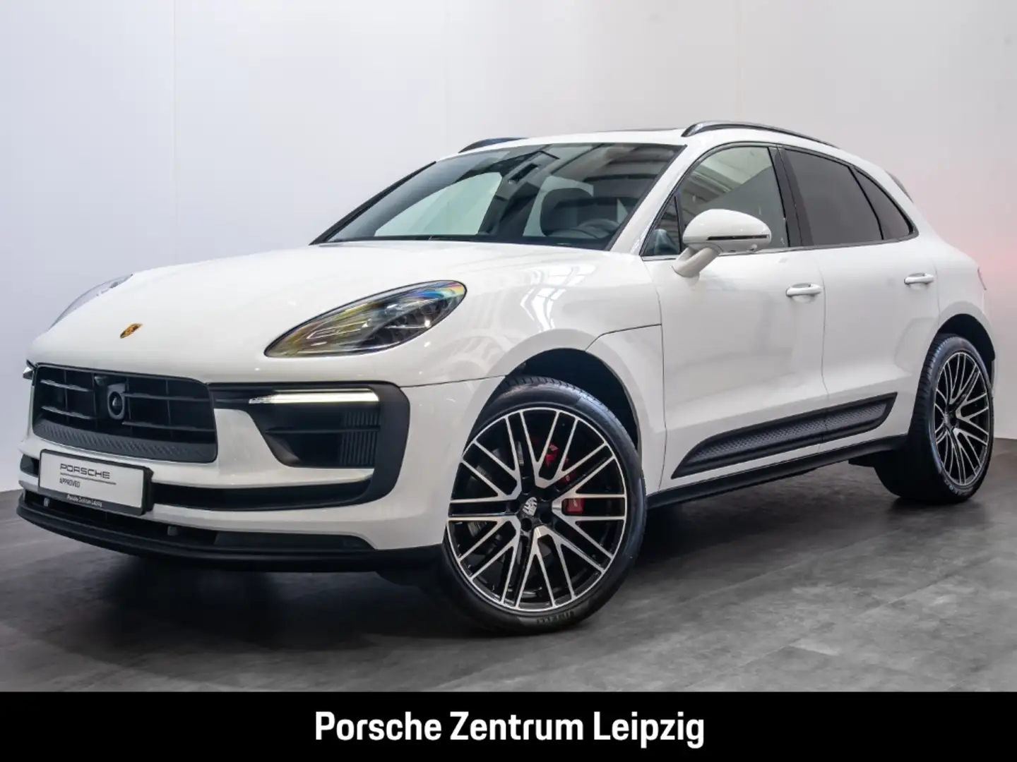 Porsche Macan S BOSE Luft 21Zoll AHK ACC LED Leder Weiß - 1