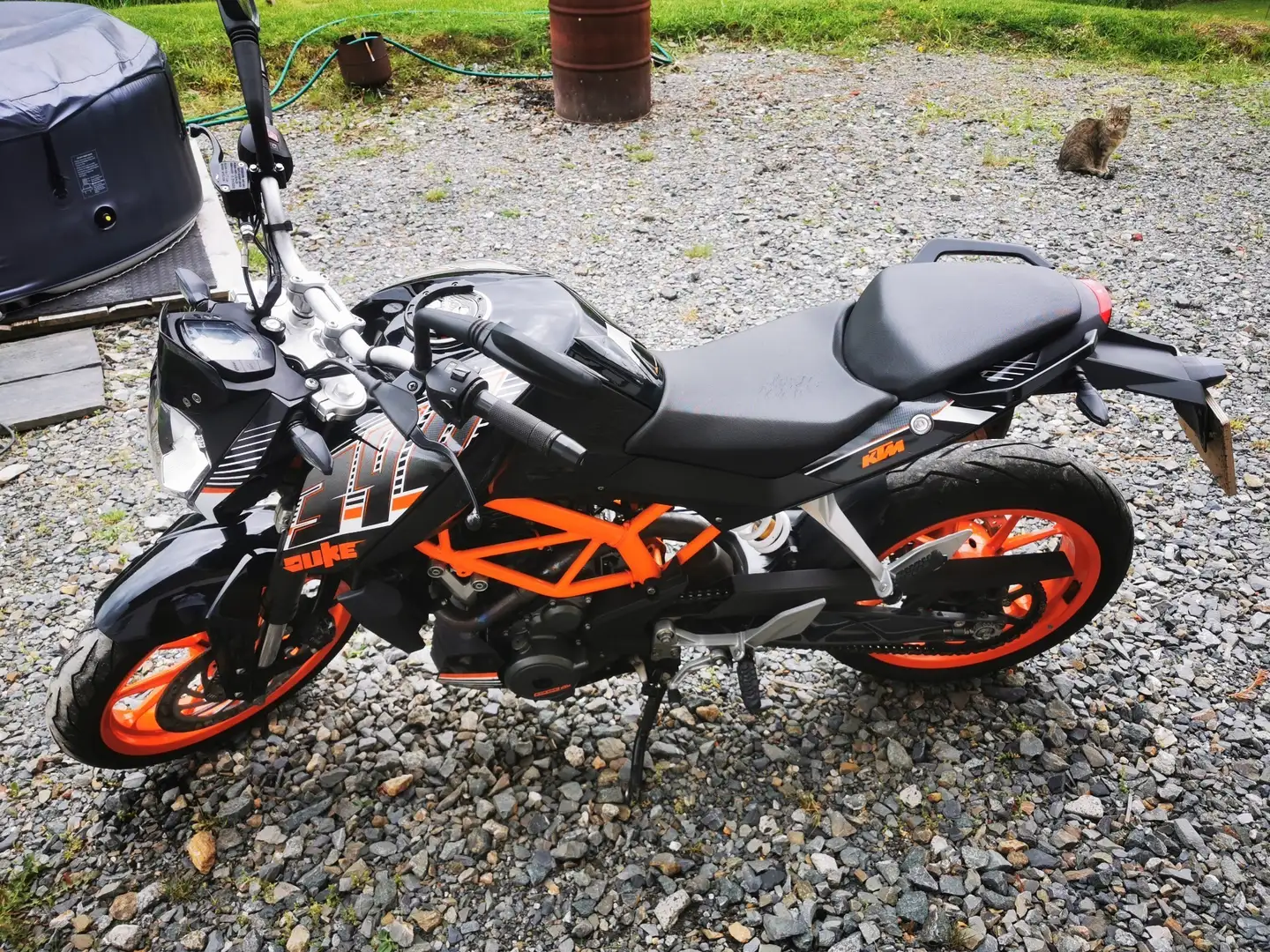 KTM 390 Duke Černá - 1