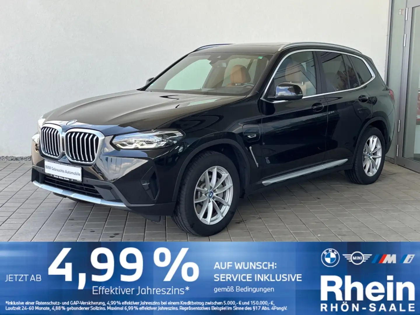 BMW X3 xDrive30e LED.Hifi.Pano.DriveA.DAB.ParkA.Navi Noir - 1
