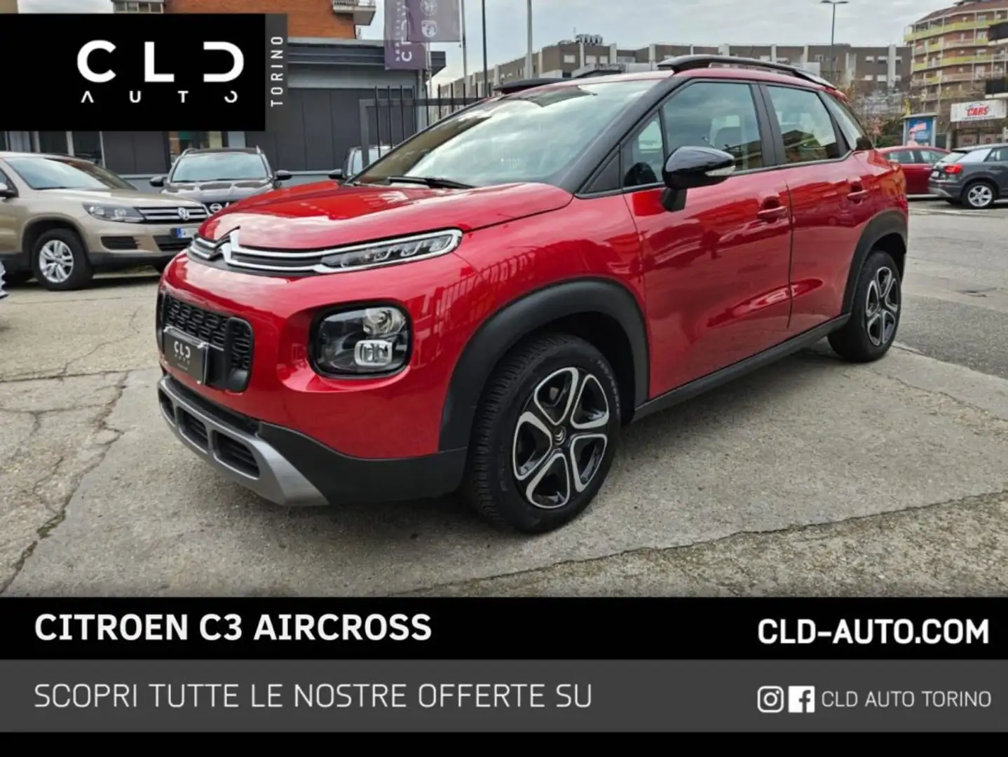 Citroen C3 Aircross PureTech 110 S&S Rosso - 1