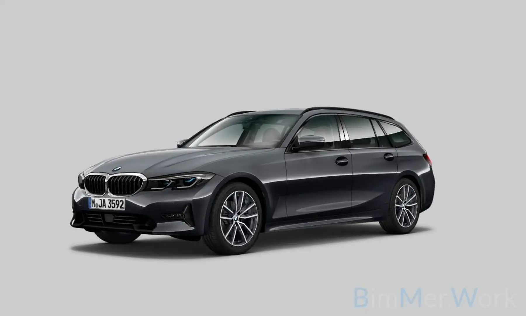 BMW 320 d Tour Sport Line AHK Standheizung LaserLicht Grau - 1