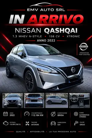 Nissan Qashqai Qashqai MHEV 158 CV Xtronic N-Style