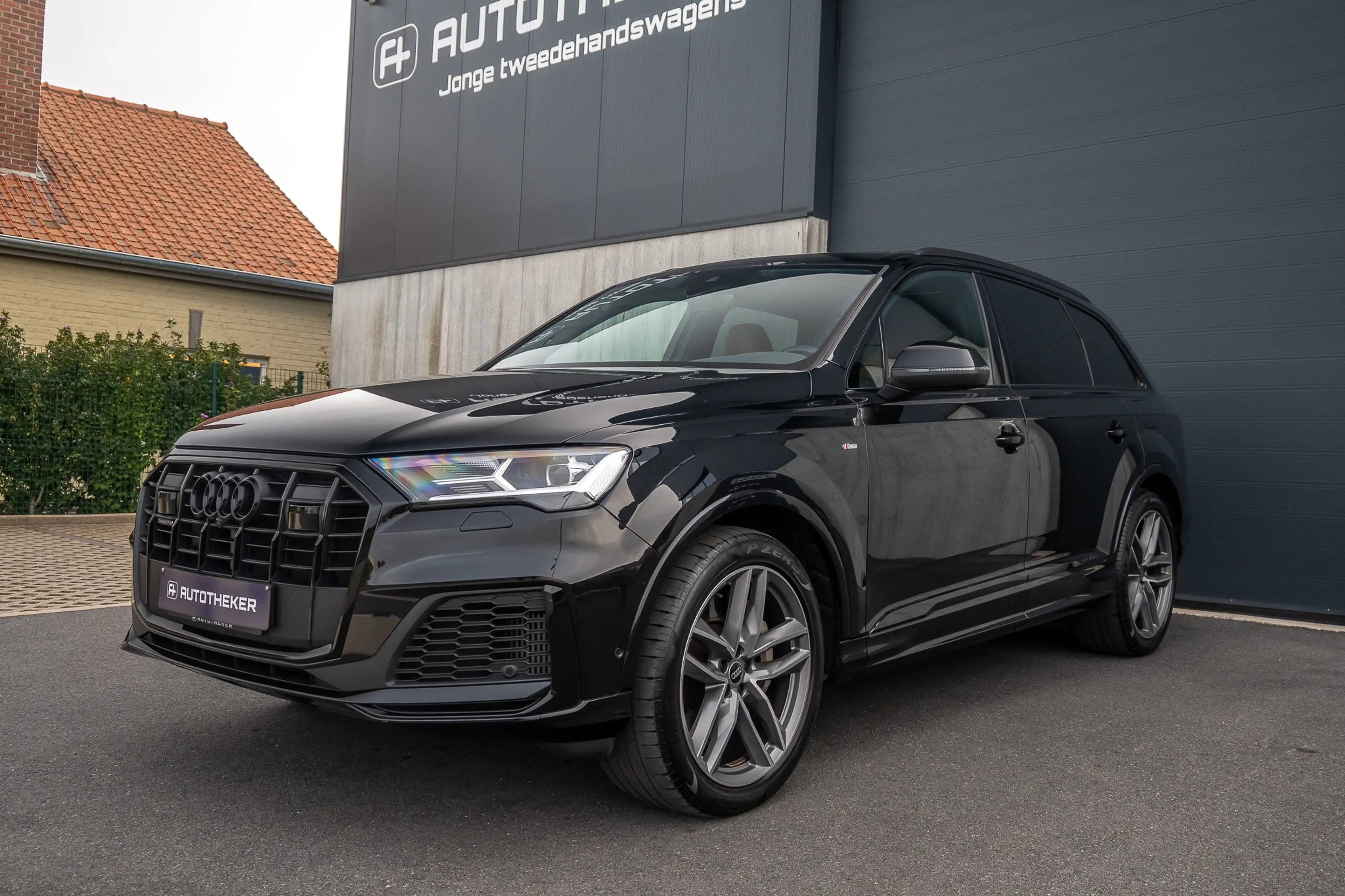 Audi Q7 Q7 PHEV 55 TFSie Quattro S-line / Audi Exclusive / Bruin leder / Pano / Luchtvering — photo 10