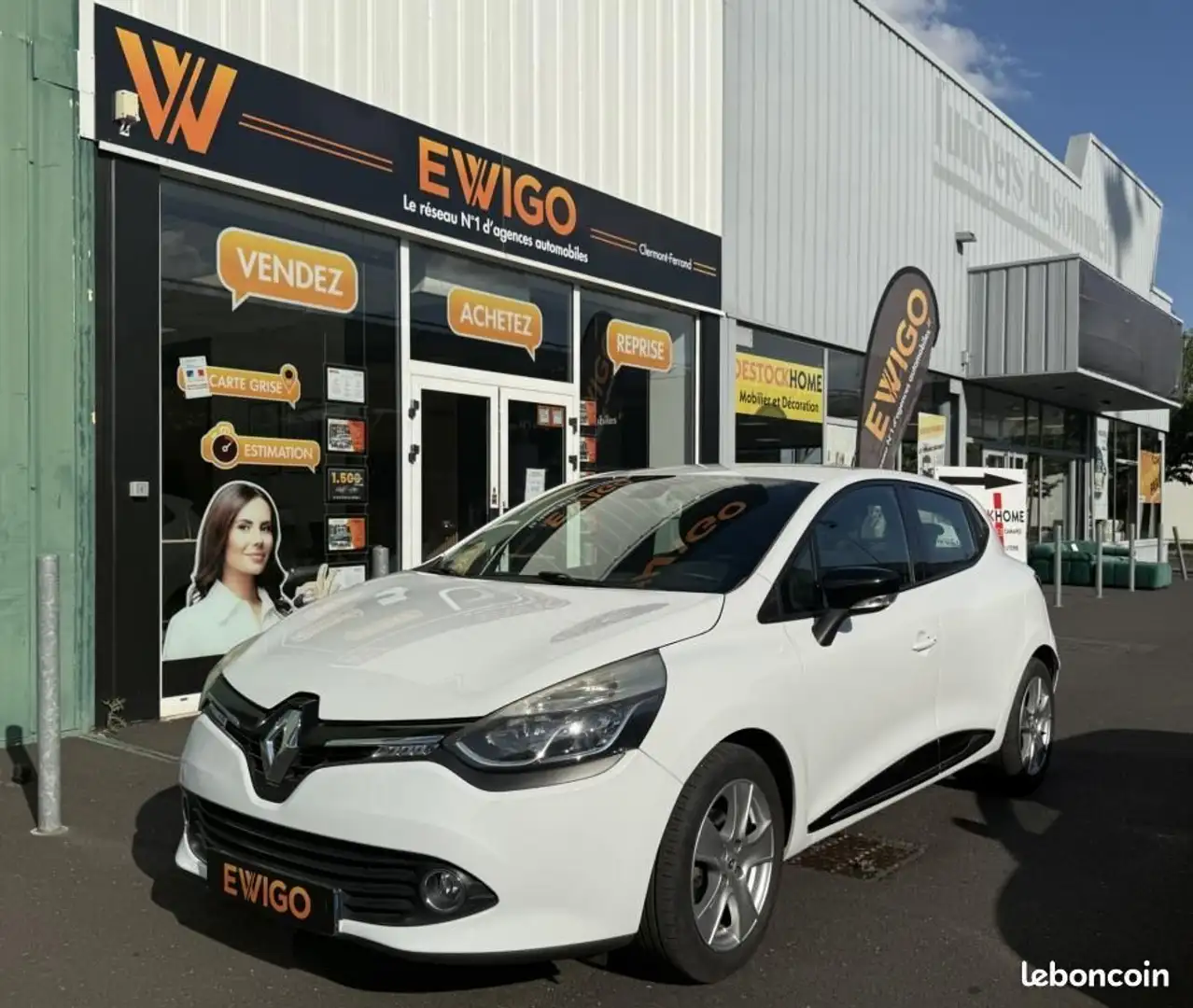 Renault Clio 1.2 75 LIMITED Radar AR Blanc - 1