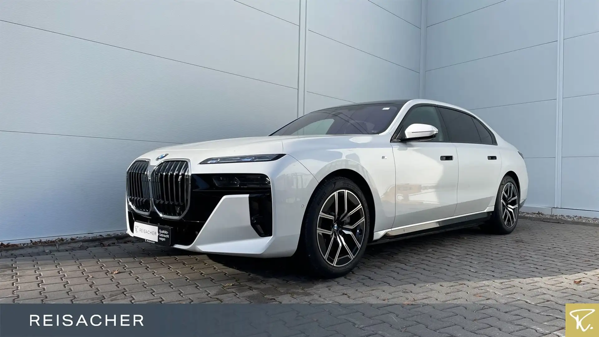 BMW i7 A eDrive50 M Sport,DAPro.Fond-Entertainment Weiß - 1