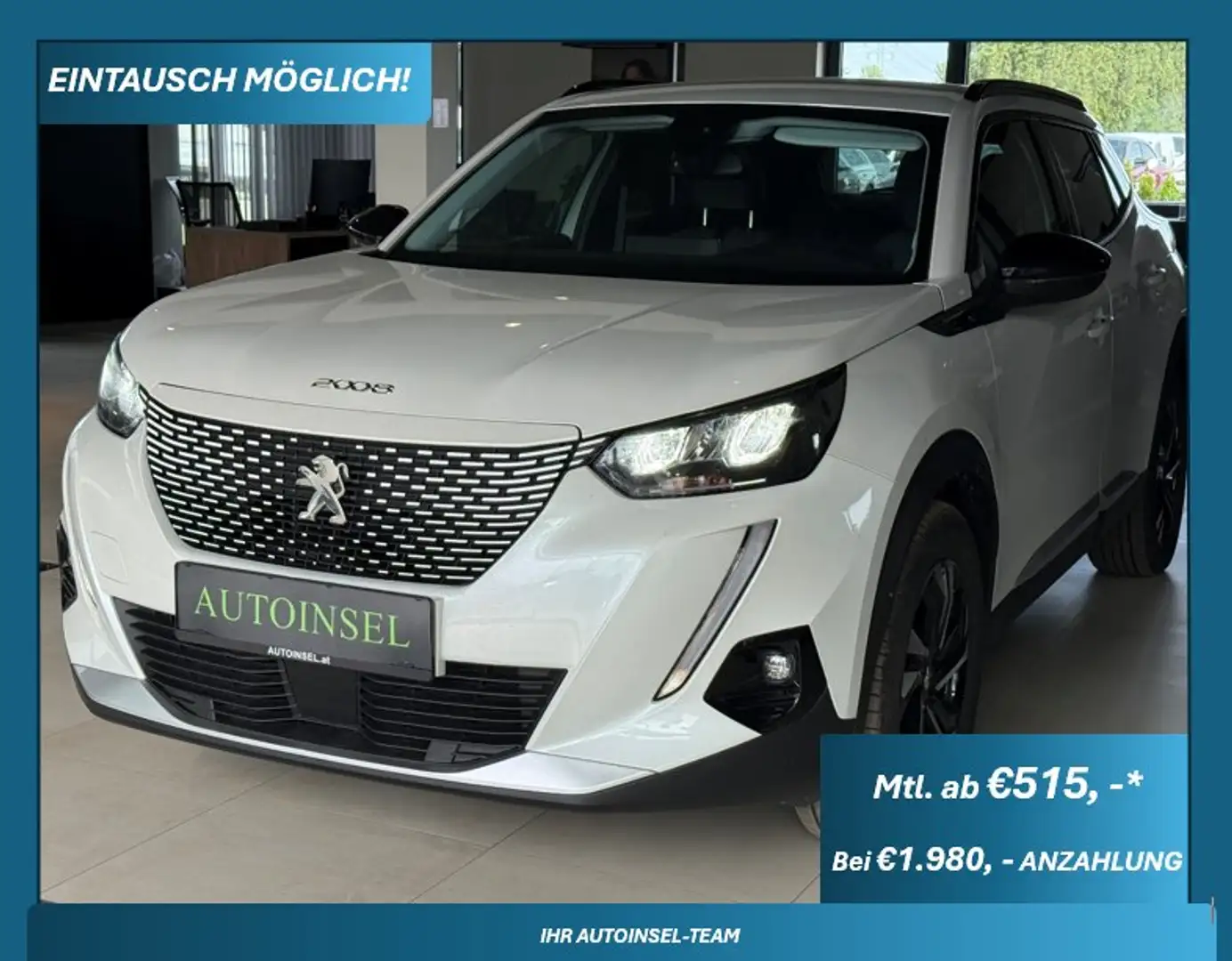 Peugeot 2008 e-2008 50kWh Active Pack Blanco - 1
