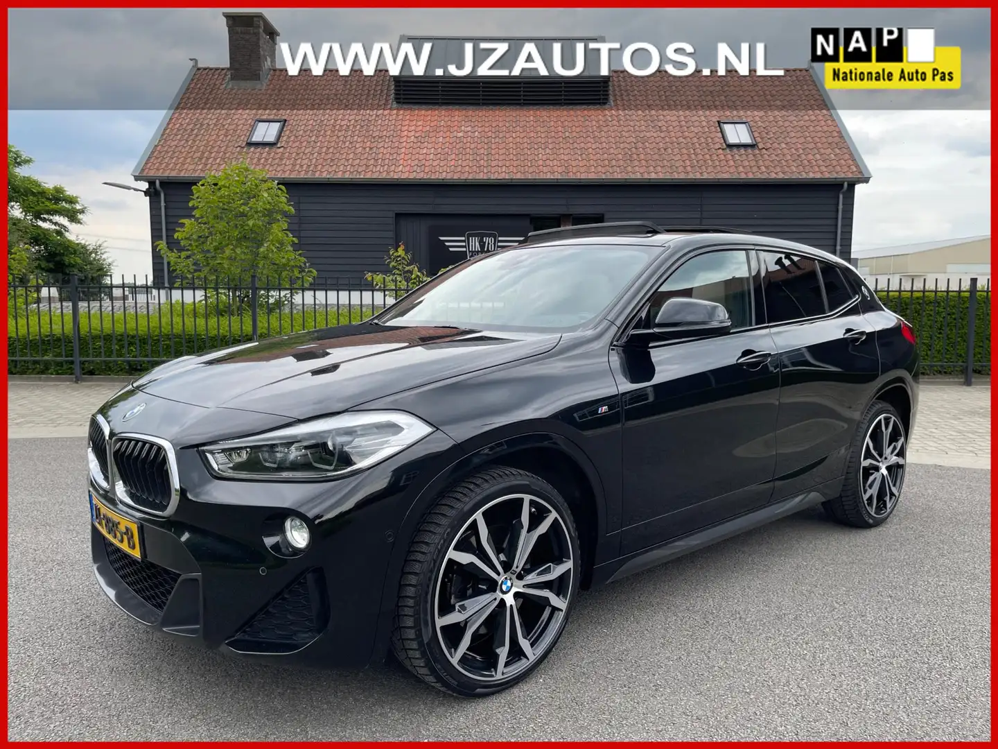BMW X2 SDrive20i High Exe M-Pakket Panoramadak leer Navi Noir - 1