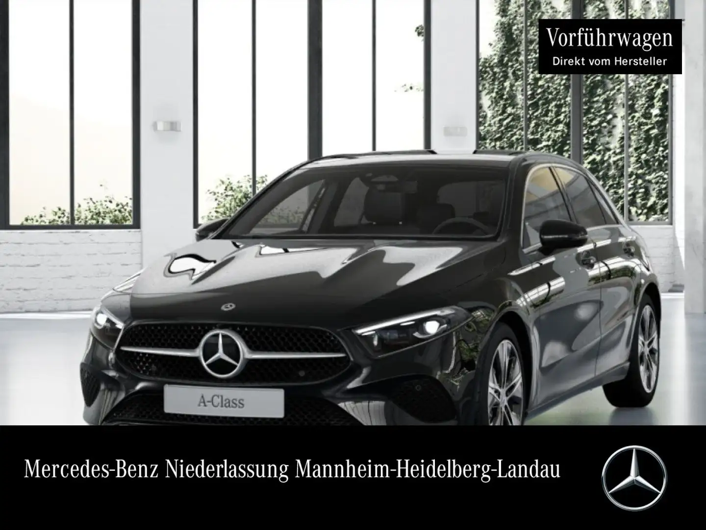Mercedes-Benz A 200 PROGRESSIVE+PANO+MULTIBEAM+KAMERA+7G Schwarz - 1