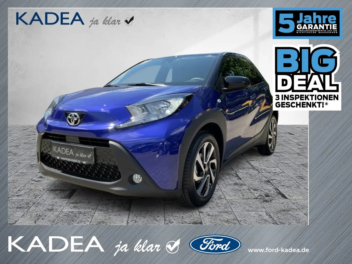 Toyota Aygo 1.0 Teamplayer Negro - 1