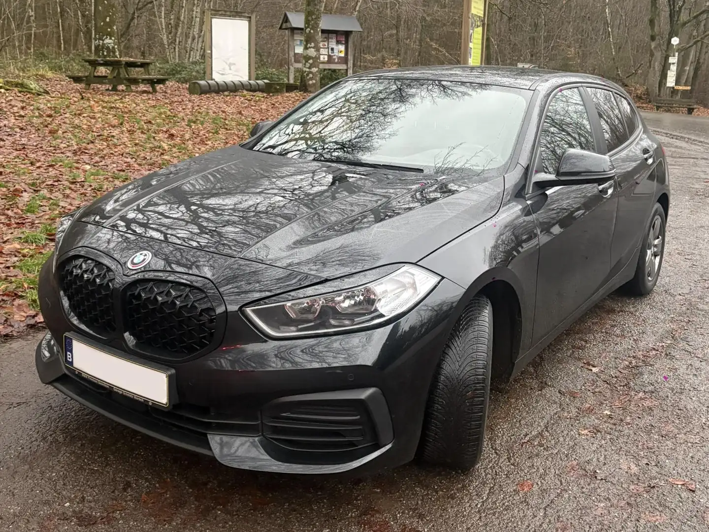 BMW 116 116 d AdBlue Zwart - 1