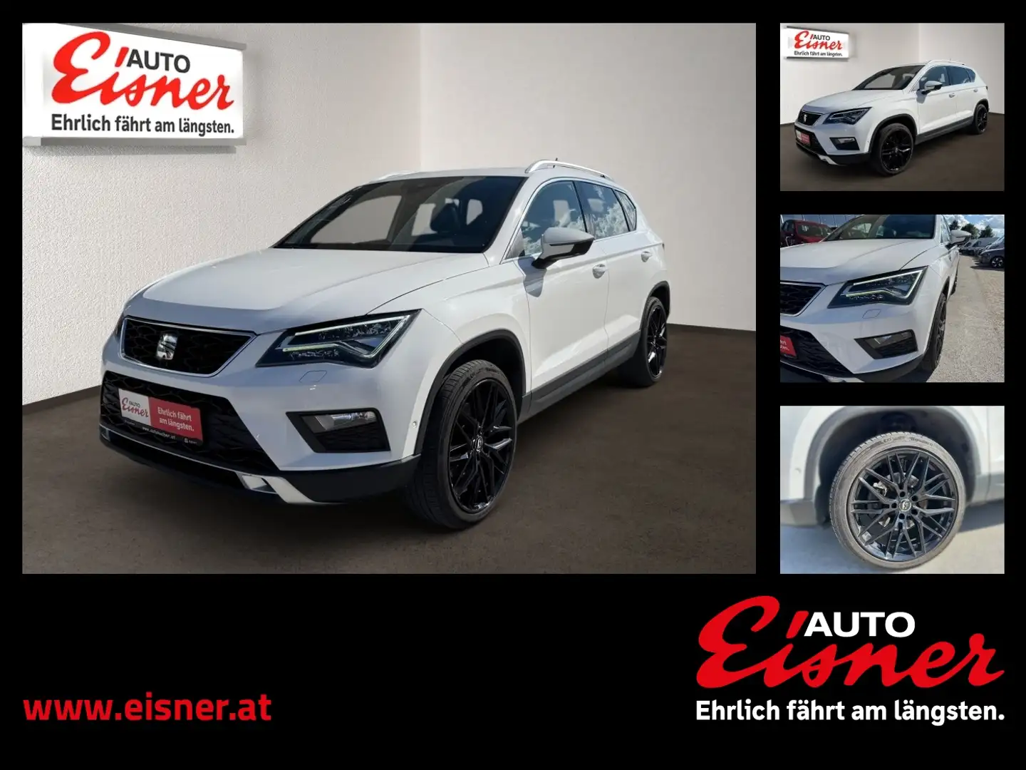 SEAT Ateca 2.0 XCELLENCE 4WD TDI DS Allrad ! Weiß - 1
