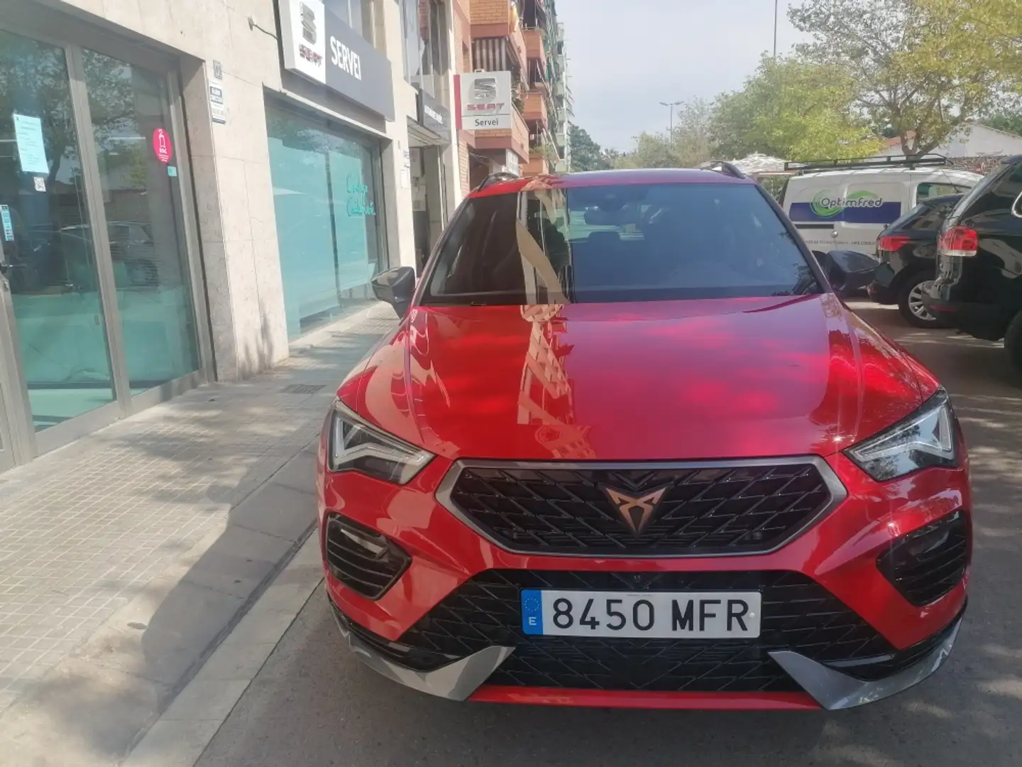 CUPRA Ateca 2.0 TSI VZ 300 DSG 4Drive Rojo - 2