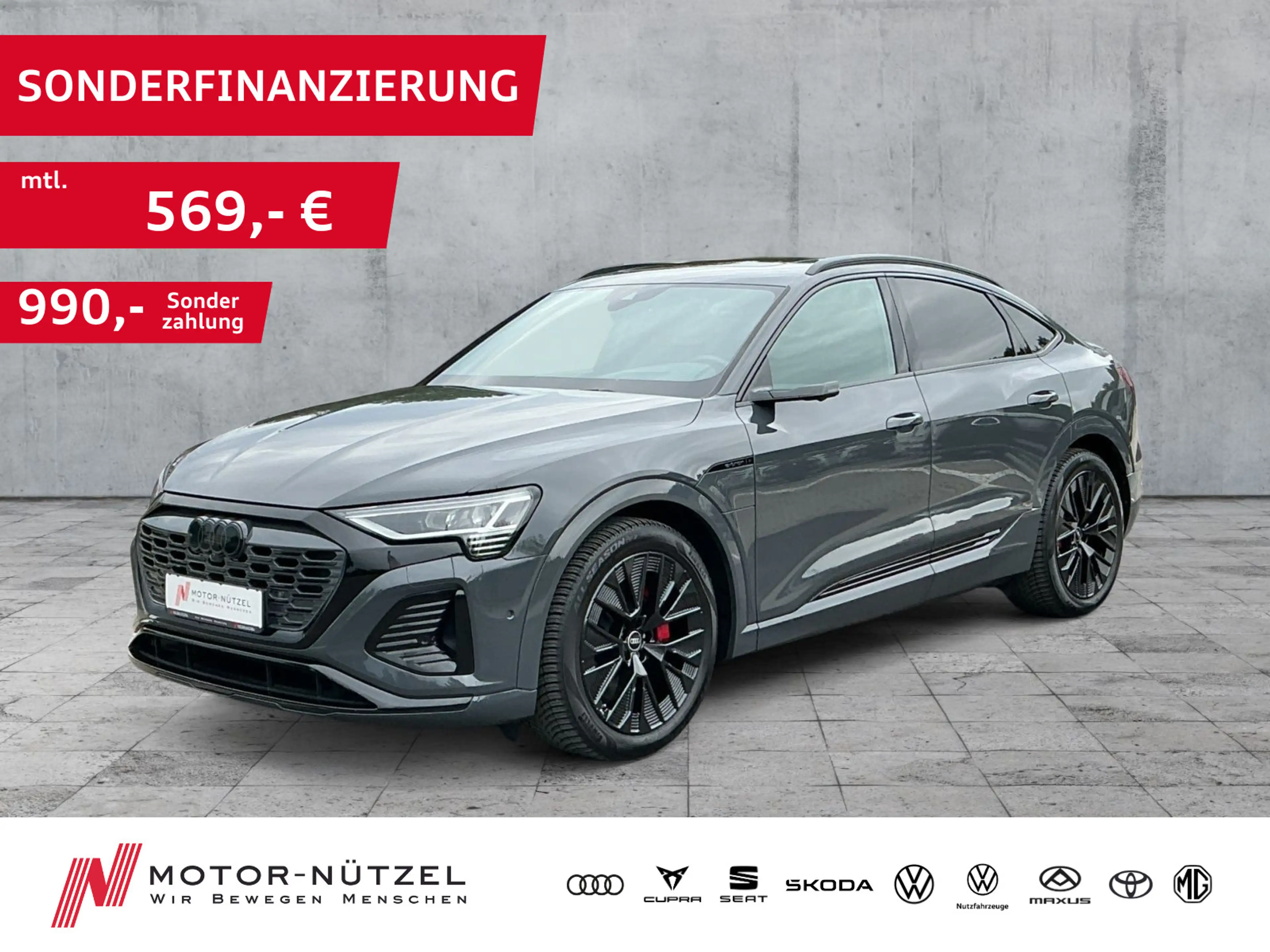 Audi Q8 e-tron 55 QU S-LINE 5JG+MATRIX+AIR