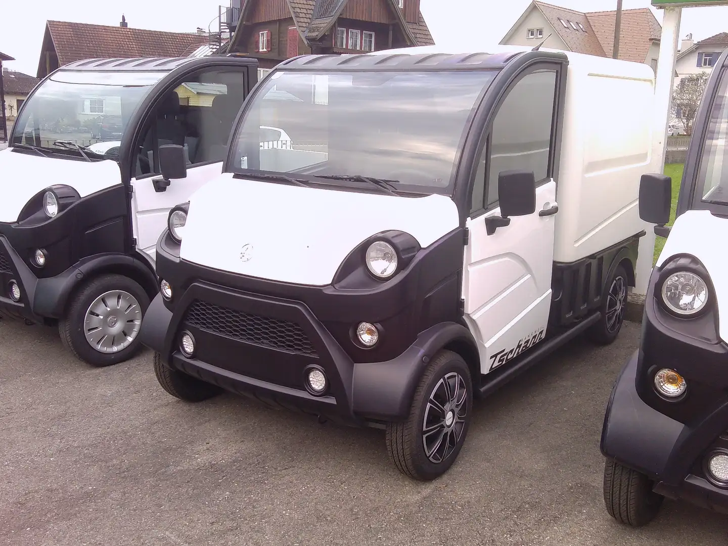 Aixam D-truck Kastenwagen elektr. Fensterheber, Funkzentralverri Weiß - 2