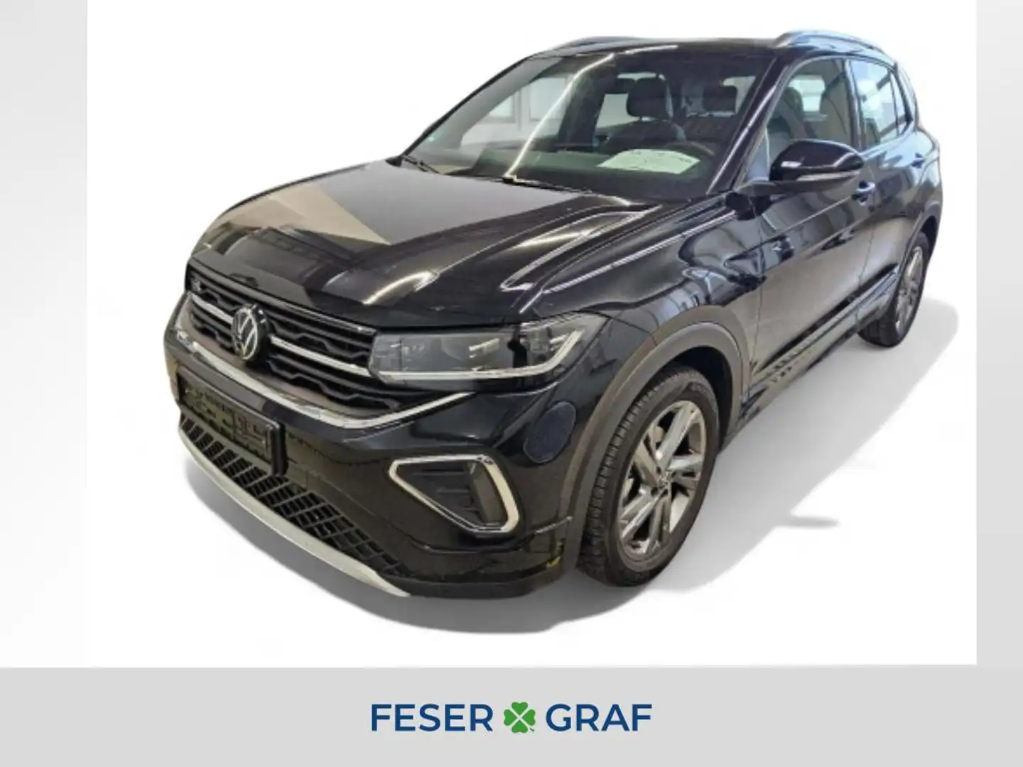 Volkswagen T-Cross 1.0 TSI R-Line DSG/LED/Rear View/Sitzhzg. Schwarz - 1