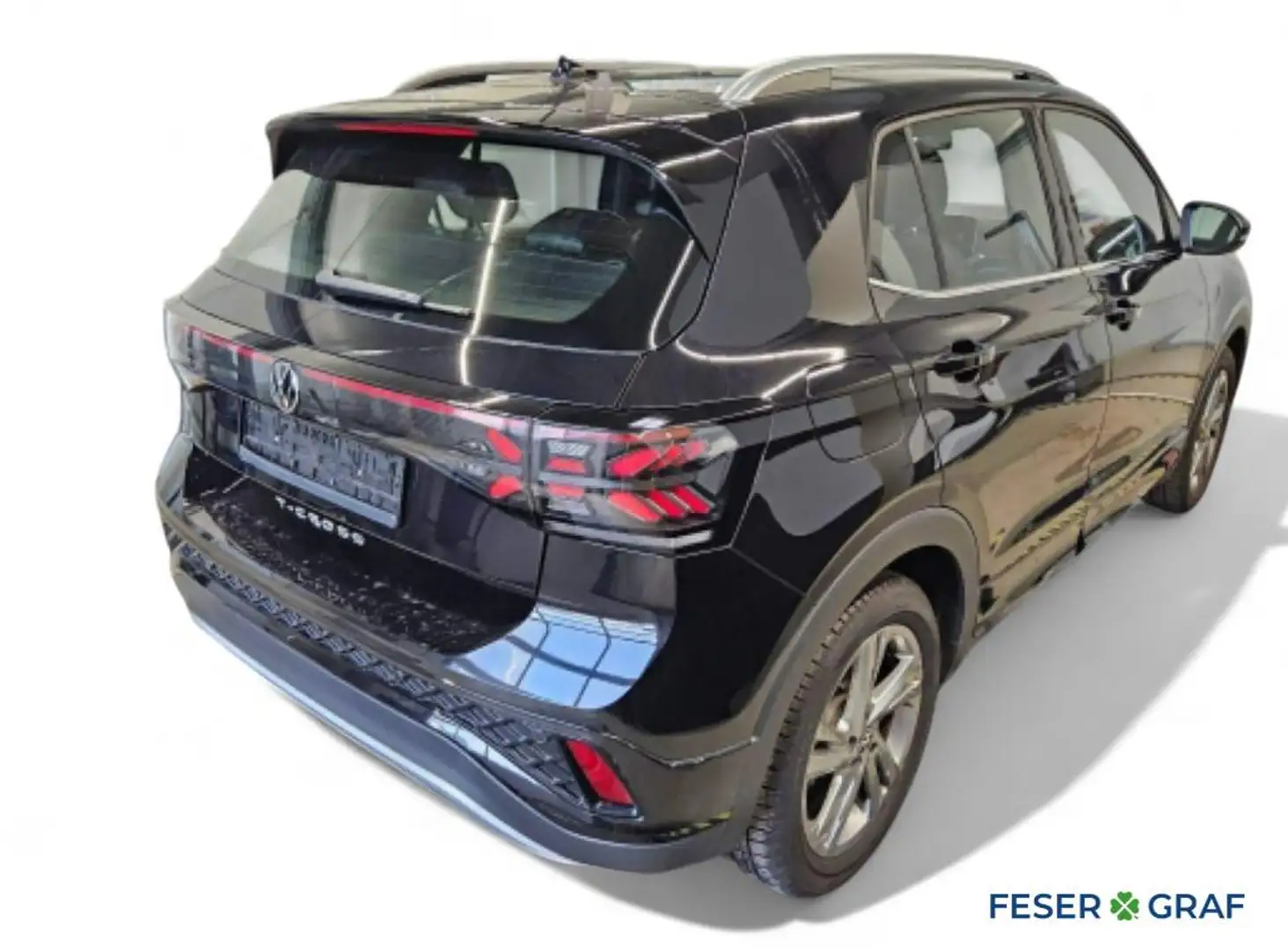 Volkswagen T-Cross 1.0 TSI R-Line DSG/LED/Rear View/Sitzhzg. Schwarz - 2