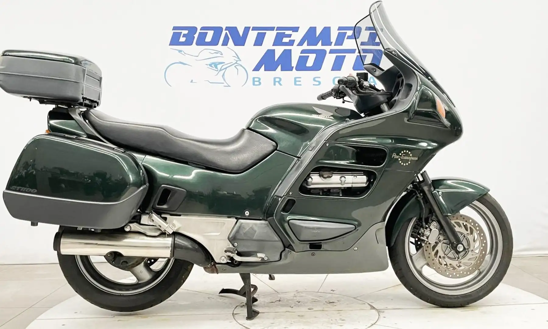 Honda Pan European 1991 + TOP CASE Зелёный - 1