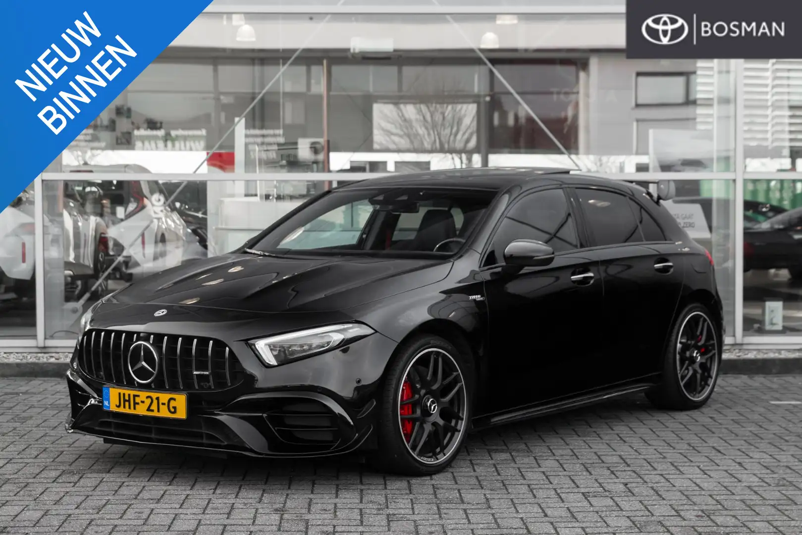 Mercedes-Benz A 45 AMG S 4MATIC+ PANO|AMBIENT LIGHTNING|SCHAALSTOELEN Noir - 1
