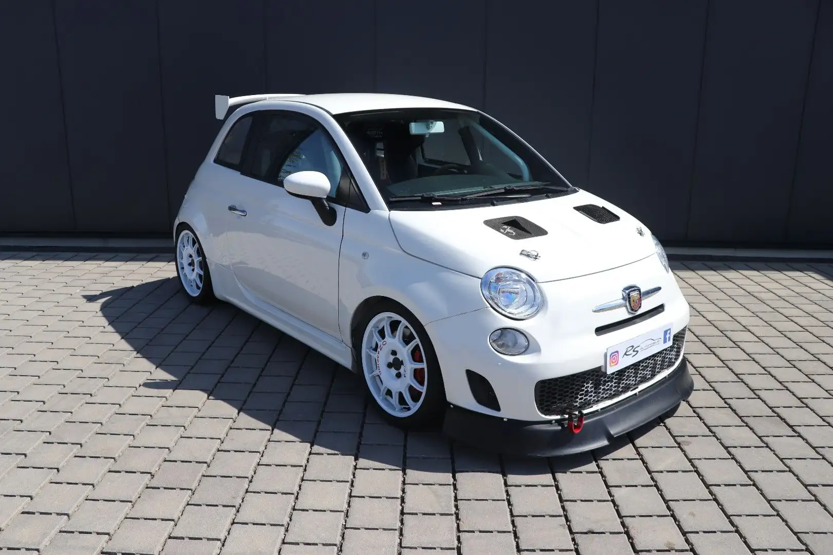 Fiat 500 Abarth Assetto Corse mit Straßenzulassung Bianco - 1