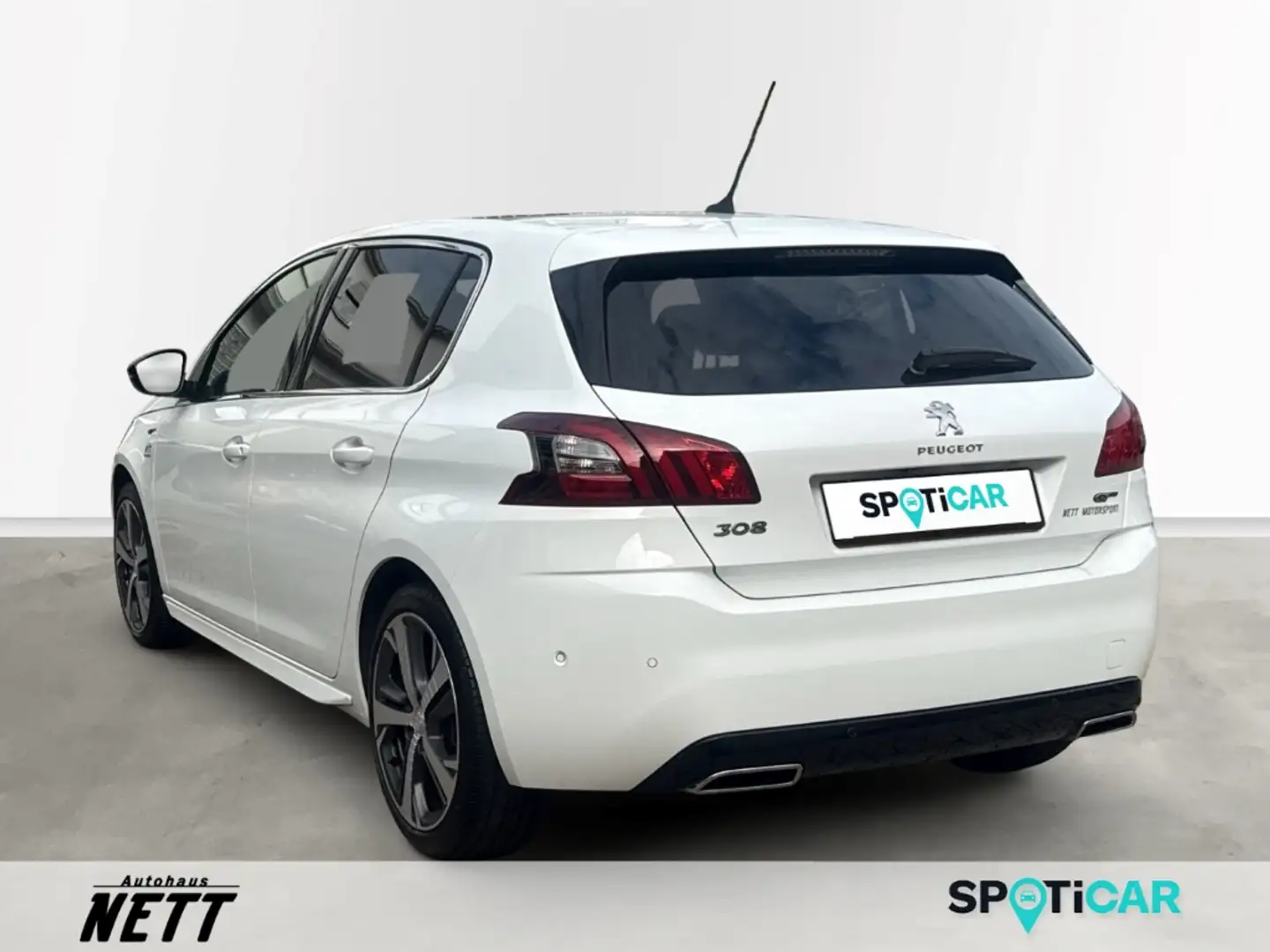Peugeot 308 GT Pack PureTech 130 EAT8 Weiß - 2