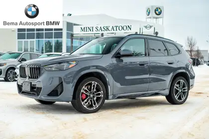 Gray 2025 BMW X1 SUV / Crossover All-Wheel Drive 7-Speed Automatic