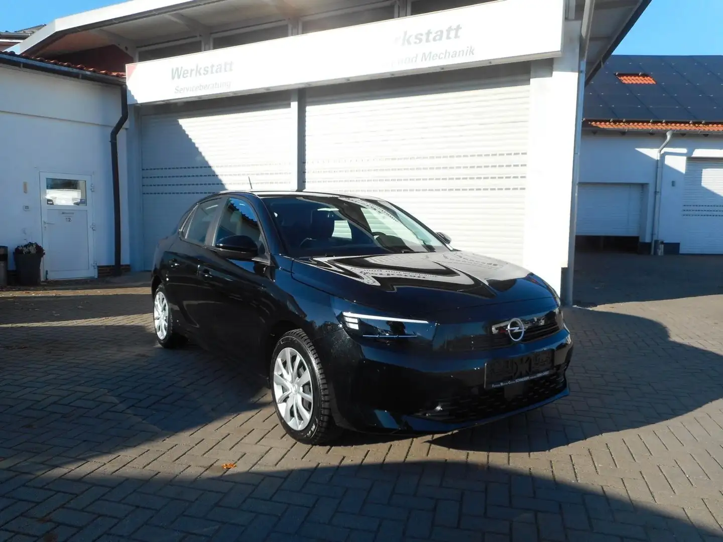 Opel Corsa F Basis, Klima, SHZ Schwarz - 1