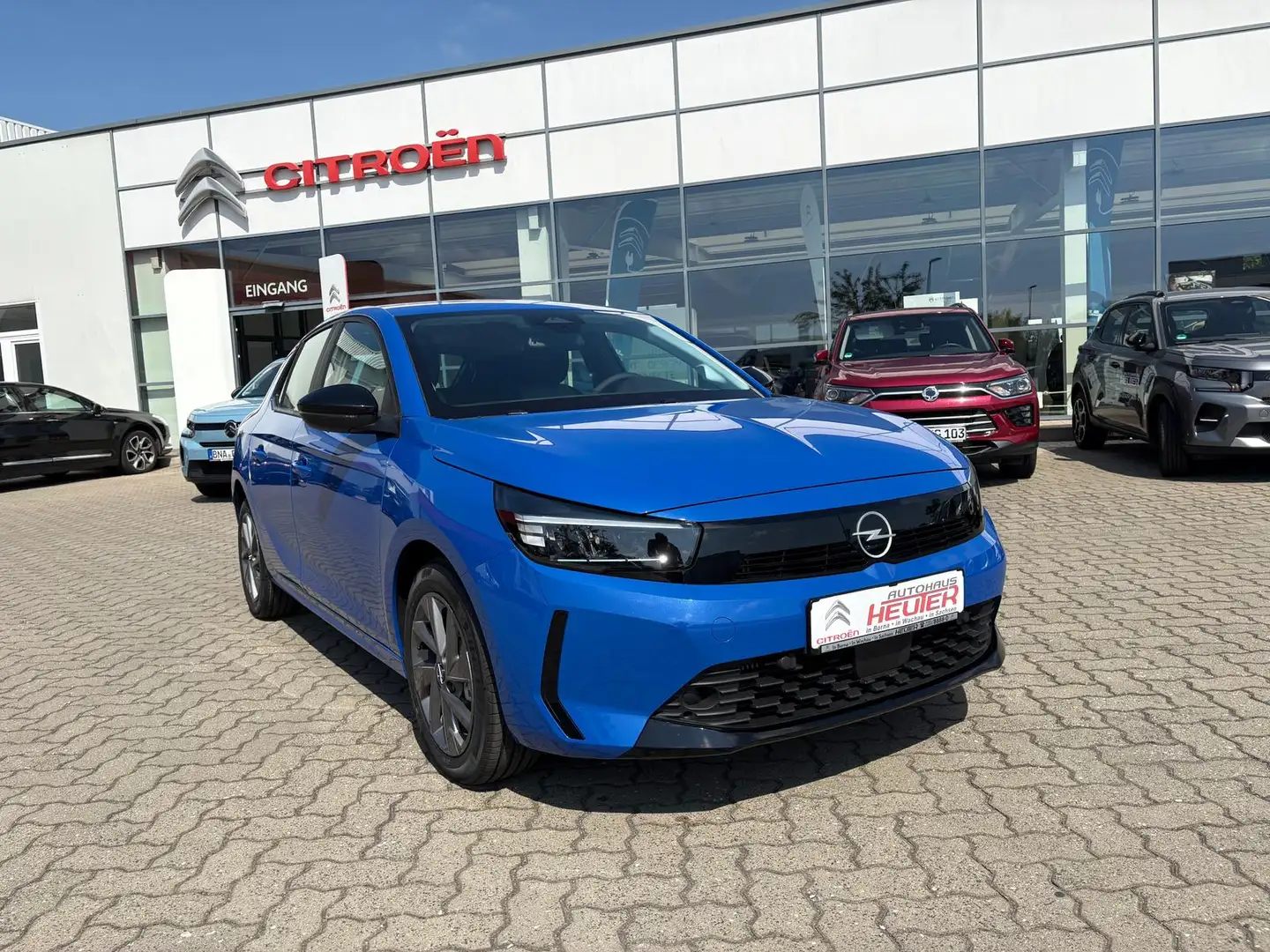 Opel Corsa F Edition 1,2T 74 kw MT6 S&S Bleu - 1