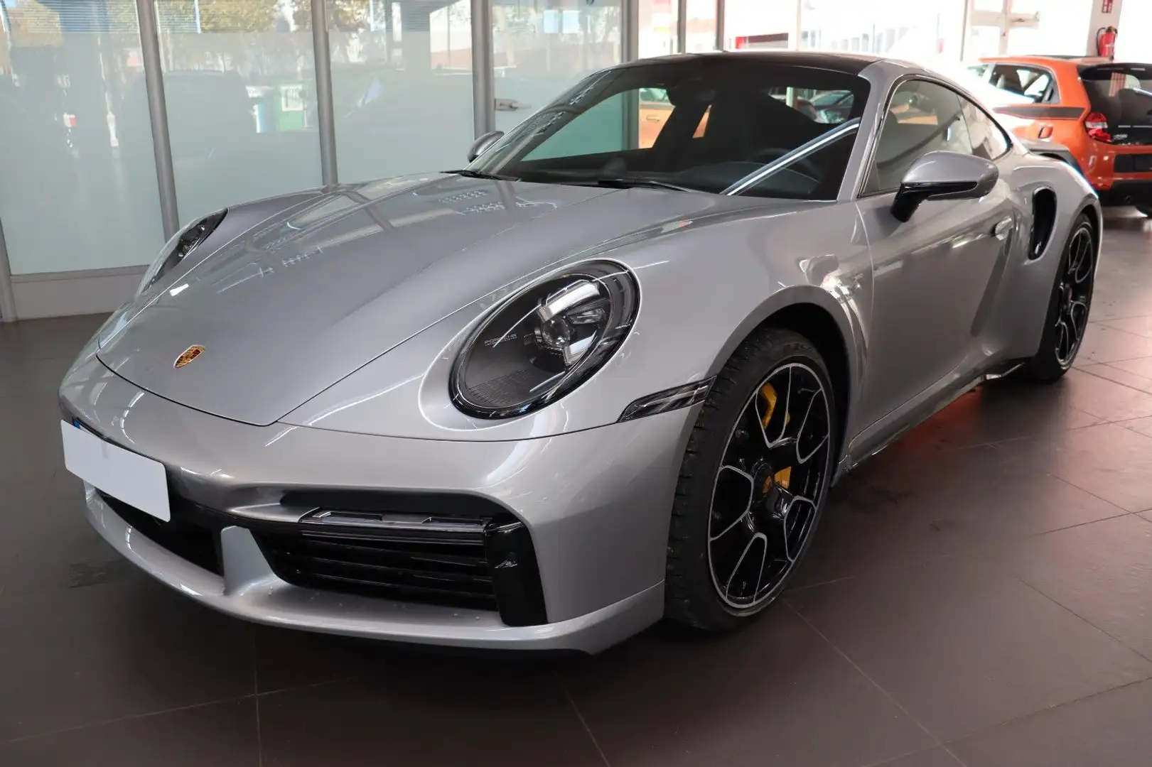 Porsche 992 TurboS Lift Pano SAGA ACC PASM Matrix SOFORT Silber - 1