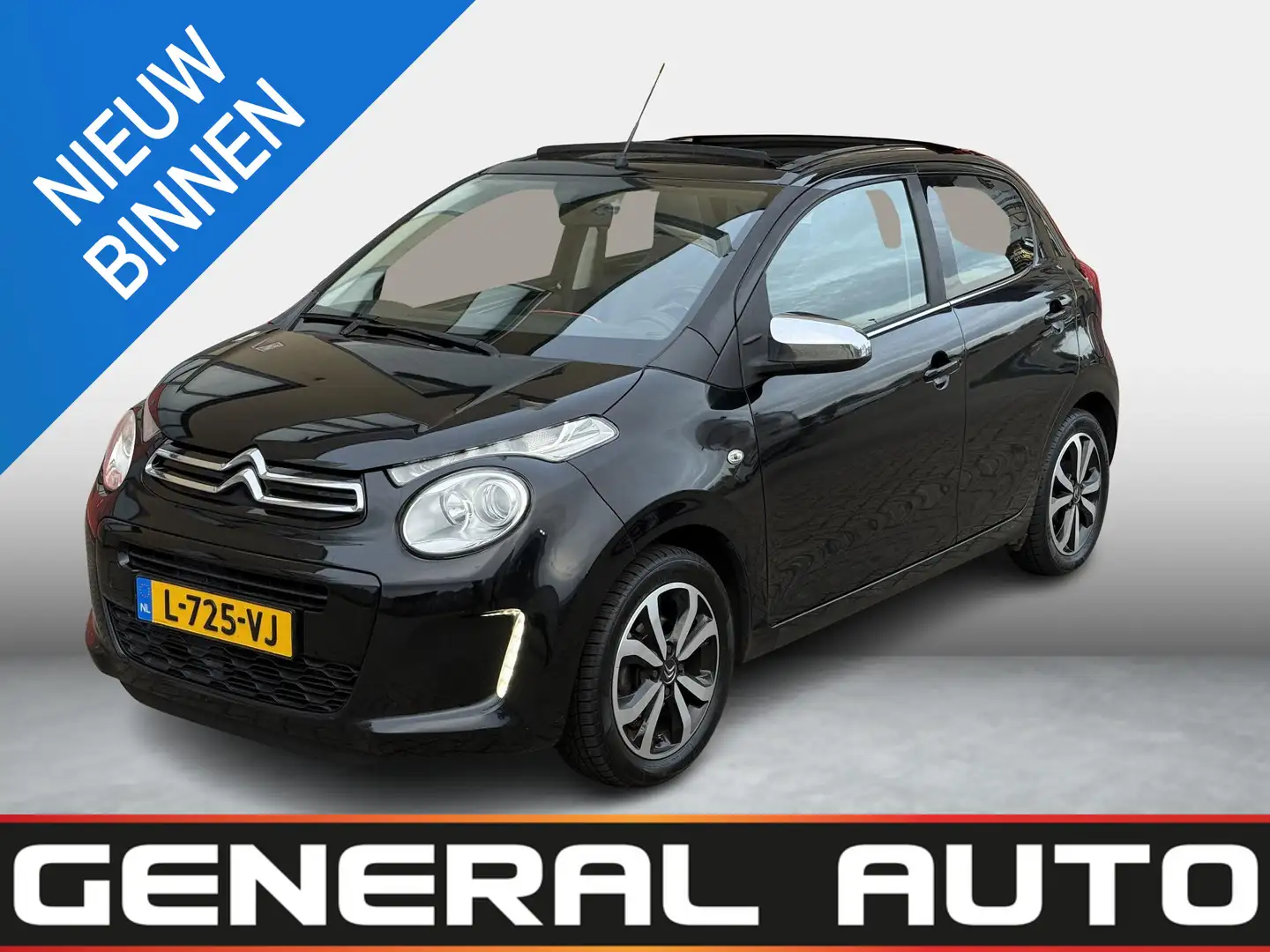 Citroen C1 1.2 PureTech Shine, CARBRIO Noir - 1
