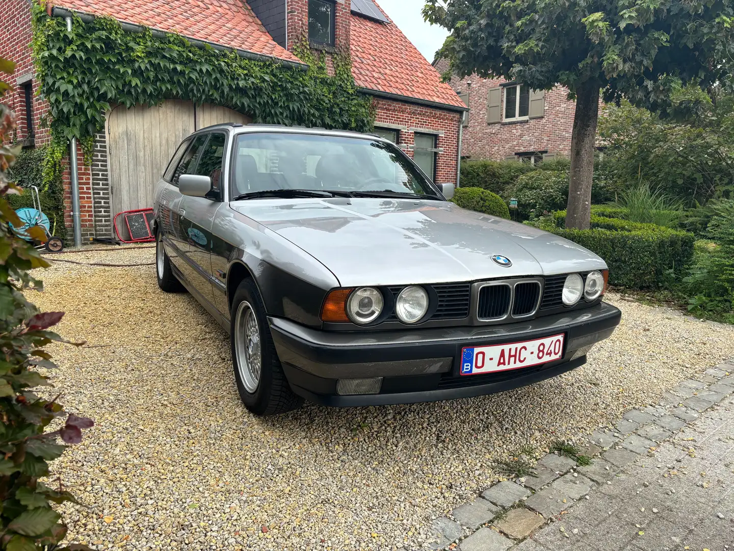 BMW 525 525i touring Argent - 1