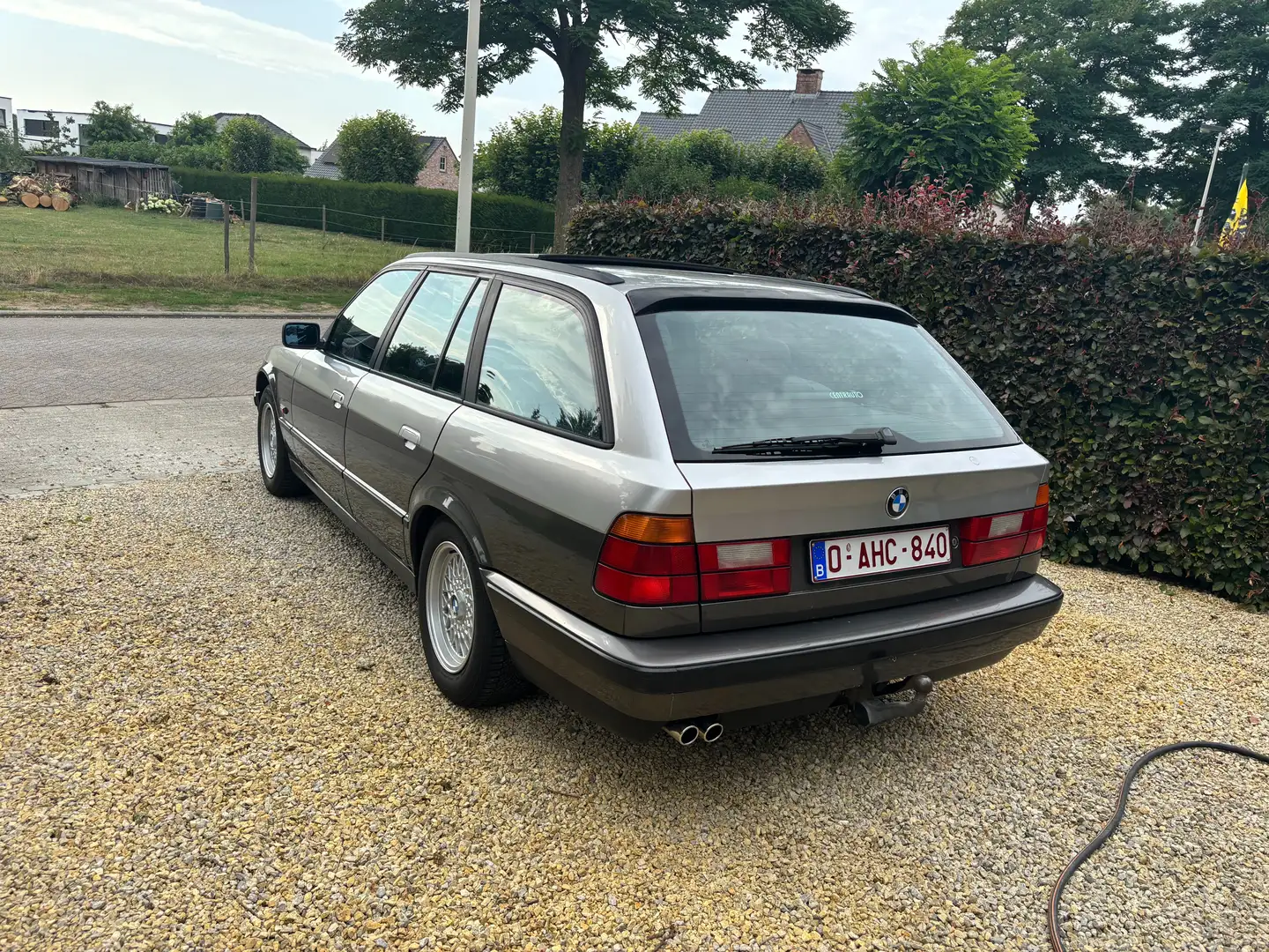 BMW 525 525i touring Argent - 2