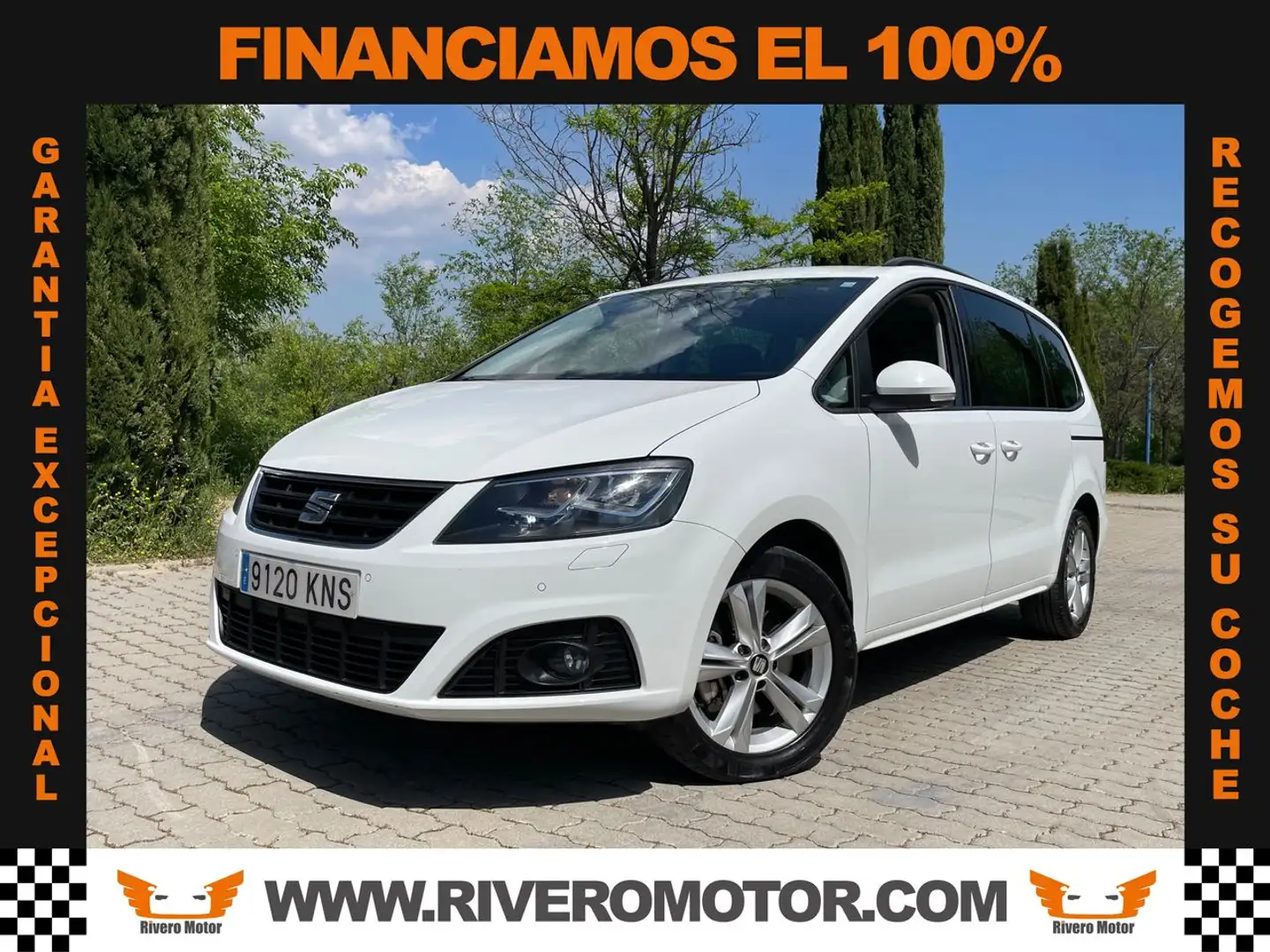 SEAT Alhambra 2.0TDI CR Eco. S&S Style Adv. 150 Weiß - 1