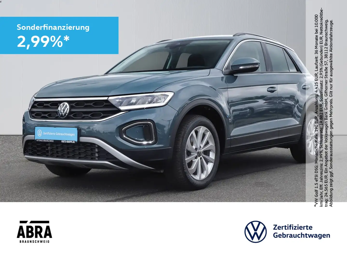 Volkswagen T-Roc 2.0 TDI Life DSG BEATS+LED+NAVI+PDC+ACC Noir - 1