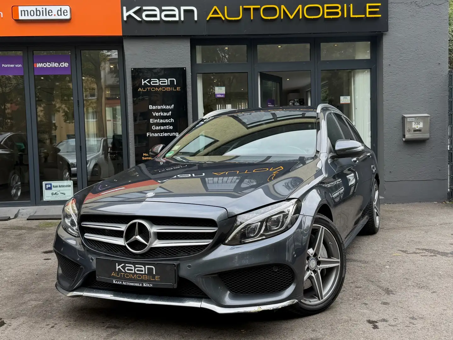 Mercedes-Benz C 250 d T 4Matic AMG/LED/LEDER/NAVI/SHZ/ACC/TEMPO/KLIMA Grau - 1
