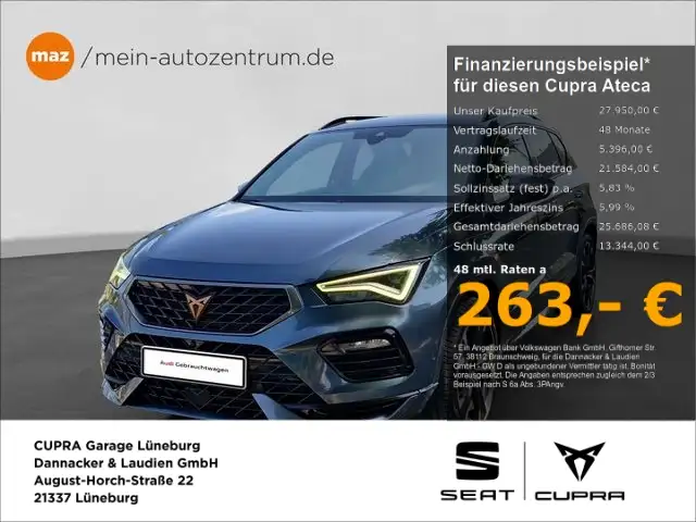 CUPRA Ateca 2.0 TSI 4Drive Alu LED Leder Navi DCC Virt