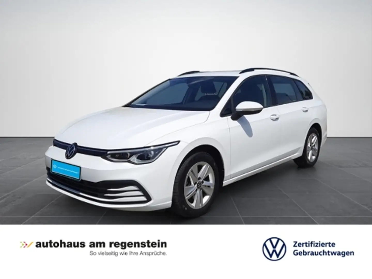 Volkswagen Golf Variant VIII Variant 2.0TDI Life Matrix/Navi/ACC/App Blanc - 1