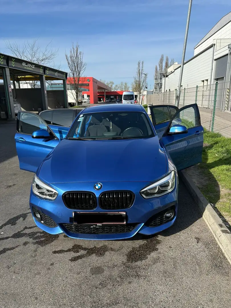 BMW 118 118d Aut. Blau - 1