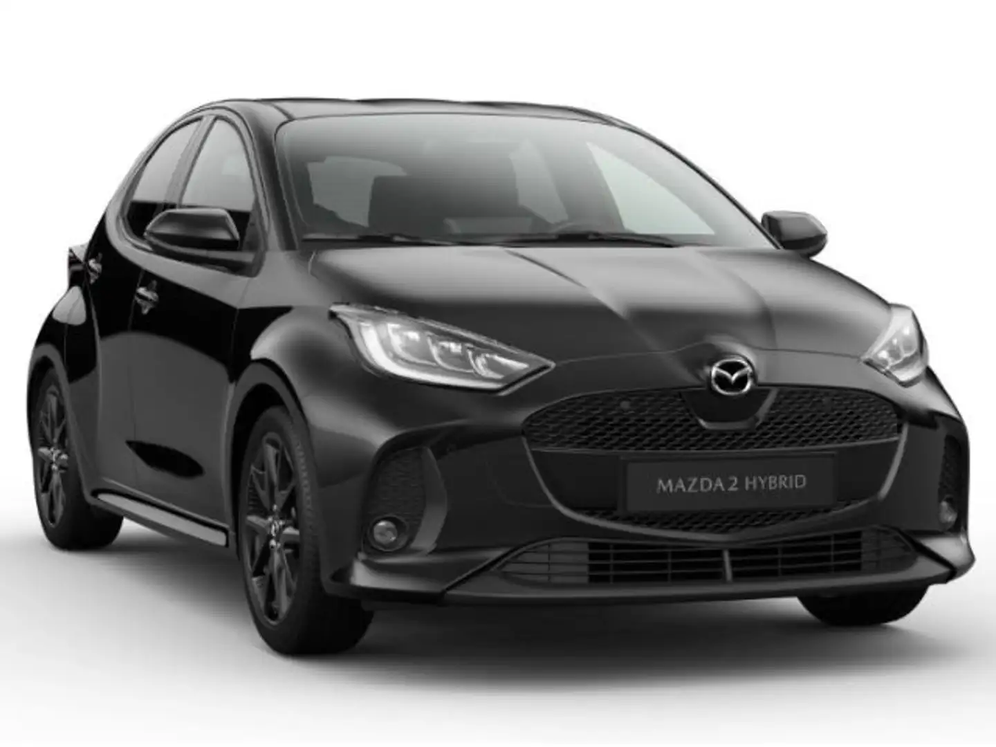 Mazda 2 HYBRID 1.5 Homura Plus *Klimaautomatik*Rückfahrkam Noir - 1