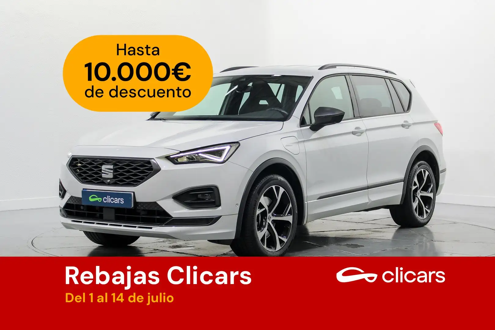 SEAT Tarraco 1.4 e-Hybrid FR DSG Blanco - 1