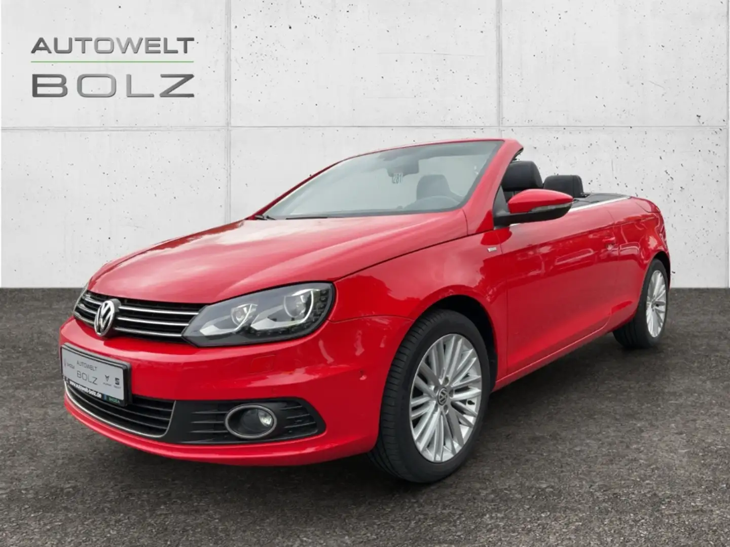 Volkswagen Eos Cup 1.4 TSI El. Verdeck Leder Bi-Xenon Dyn. Kurven Rouge - 1