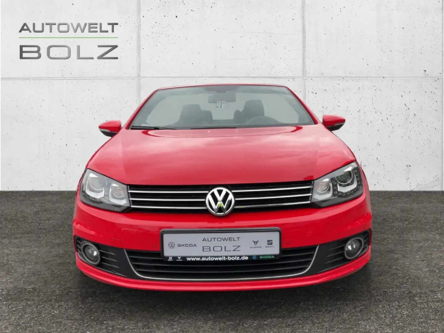 Volkswagen Eos Cup 1.4 TSI El. Verdeck Leder Bi-Xenon Dyn. Kurven Rouge - 2