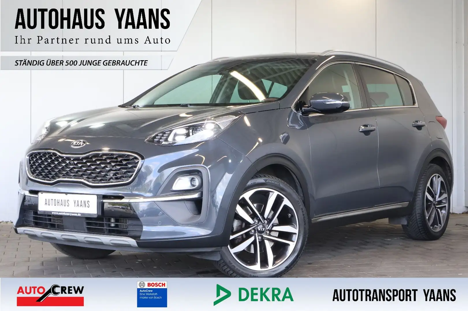 Kia Sportage 1.6 CRDI Spirit JBL+KEY+LED+360°+19" Grau - 1