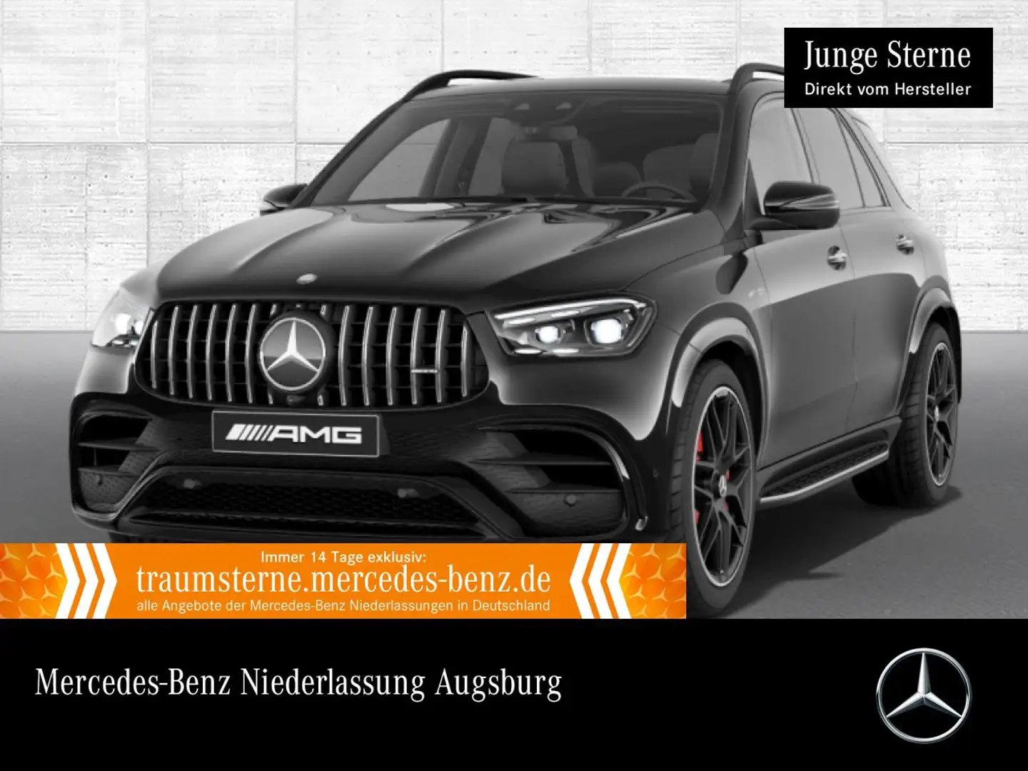 Mercedes-Benz GLE 63 AMG GLE 63 S 4M NIGHT+PANO+360+AHK+MULTIBEAM+FAHRASS Negru - 1
