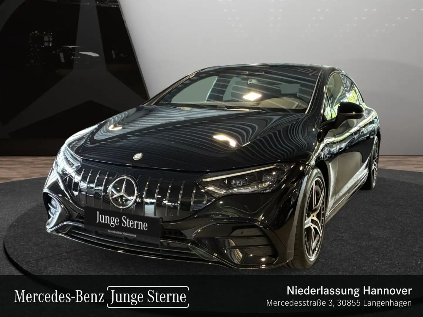 Mercedes-Benz EQE 53 AMG 4M Fahrass 360° Airmat Pano Burmester Schwarz - 2