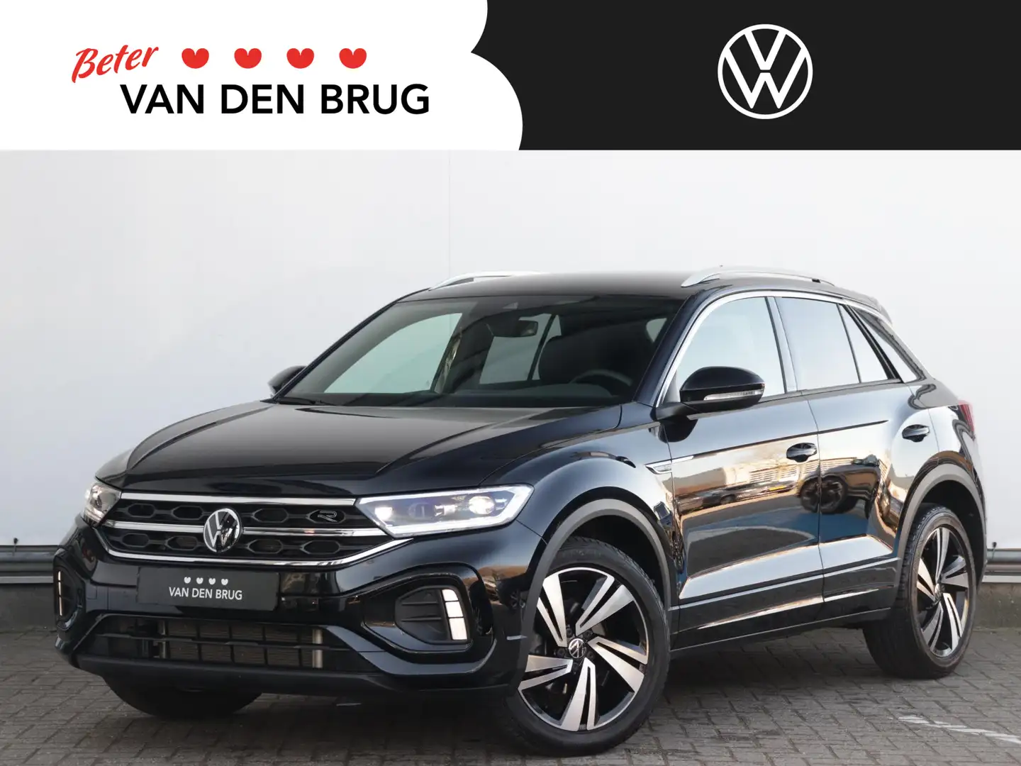 Volkswagen T-Roc 1.5 TSI R-Line | LED Plus | Dodehoekdetectie | Sto Zwart - 1