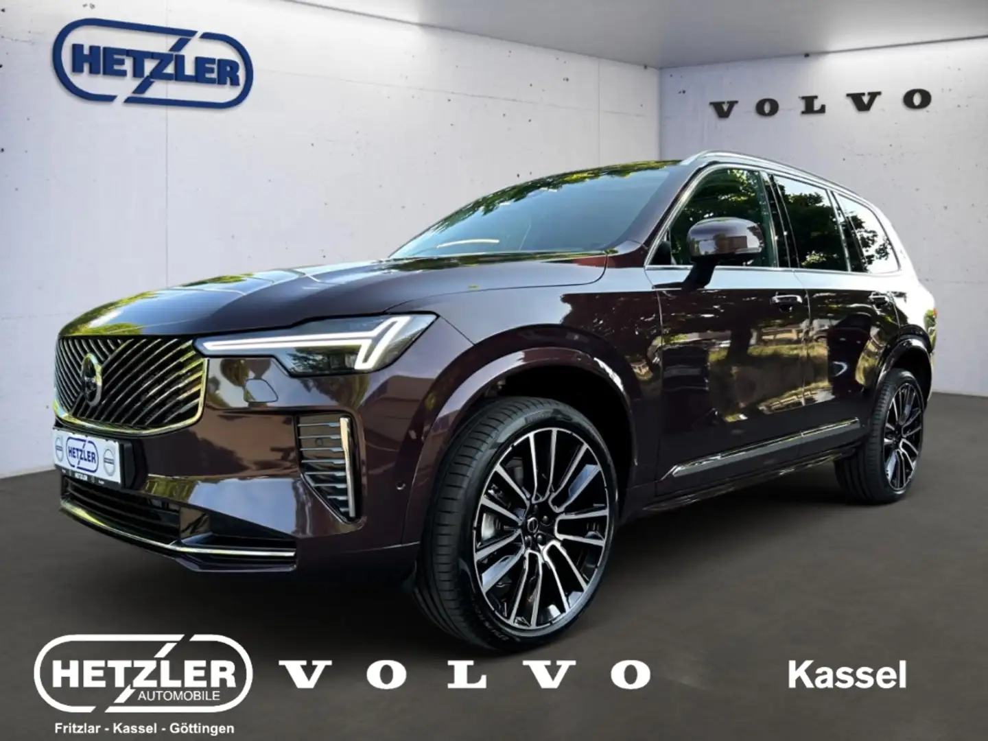 Volvo XC90 Plus Bright AWD B5 Benzin Mild-Hybrid EU6e 7-Sitze Rouge - 1
