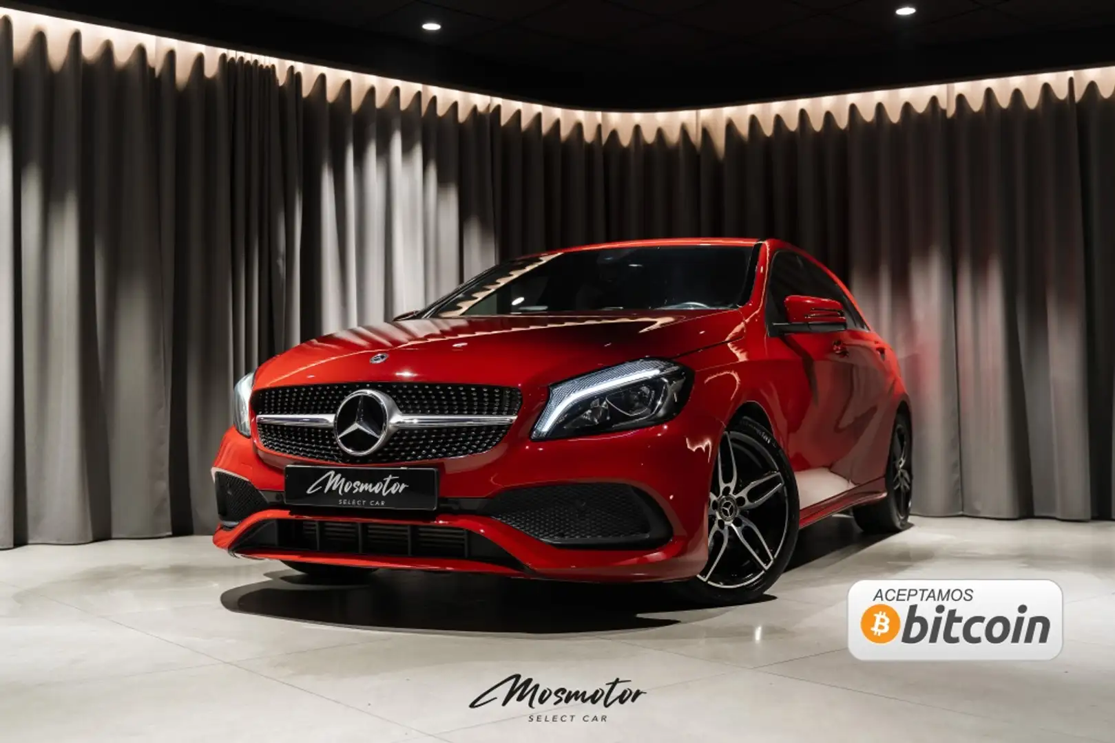 Mercedes-Benz A 200 200d 7G-DCT Rojo - 1