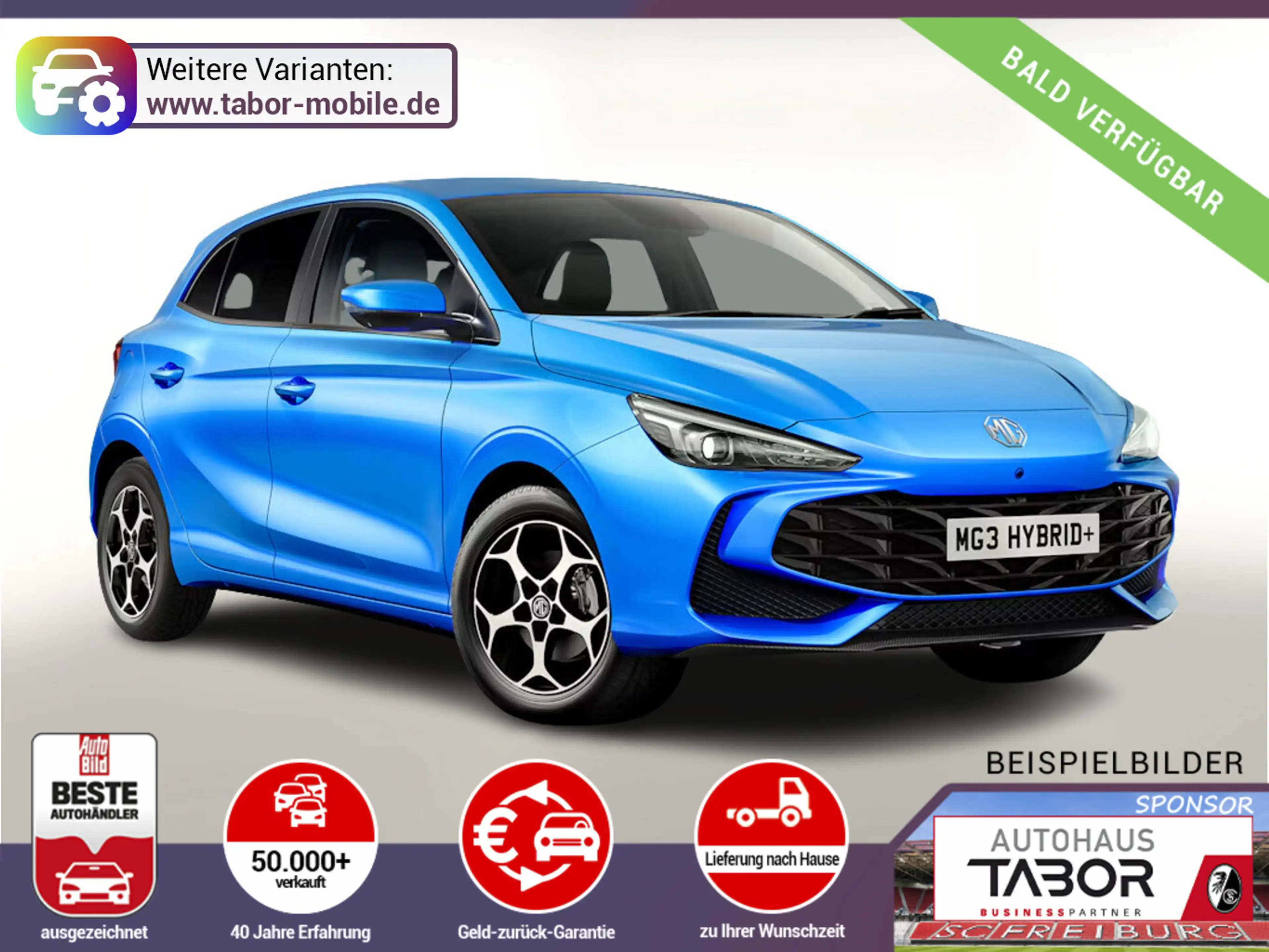 MG MG3 HEV+ Luxury ACC LED 360Kam SHZ TotW UVP-29%*