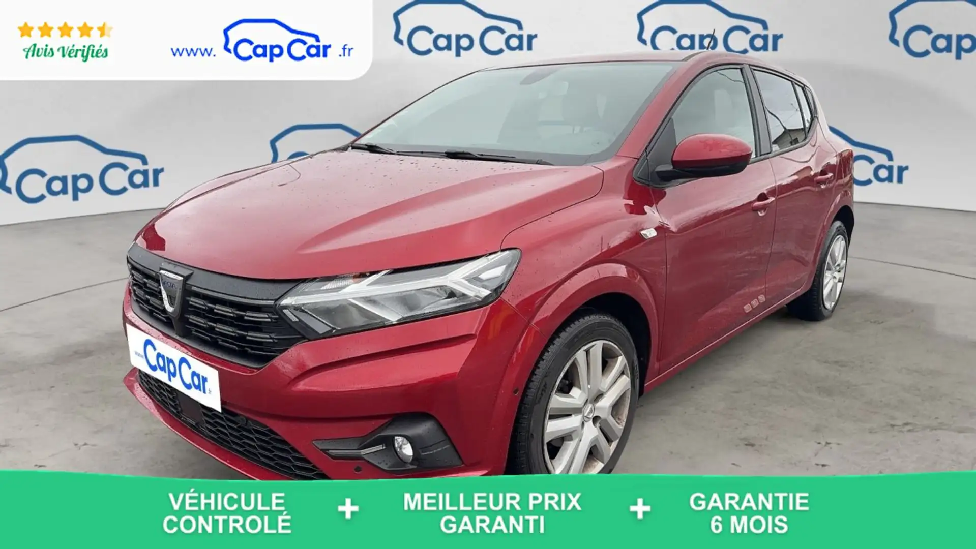 Dacia Sandero III 1.0 SCe 67 Confort Rouge - 1