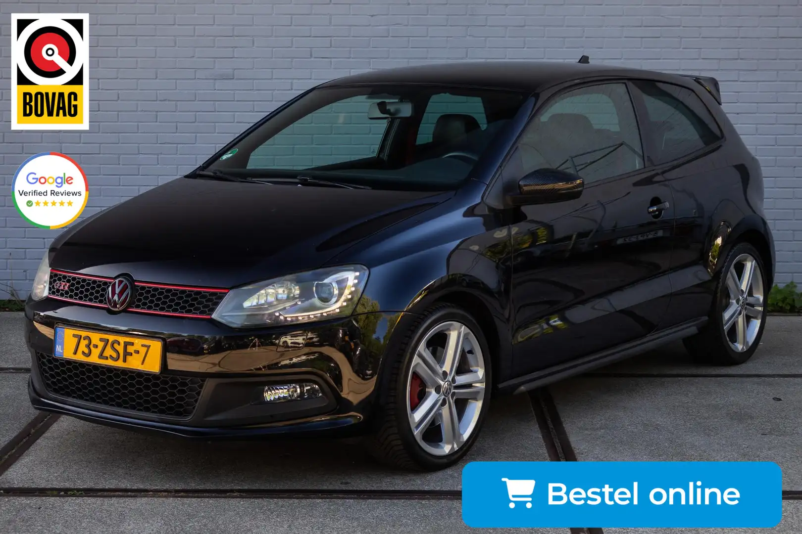 Volkswagen Polo GTI 1.4 TSI Чорний - 1